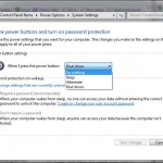 Windows 7 shutdown options